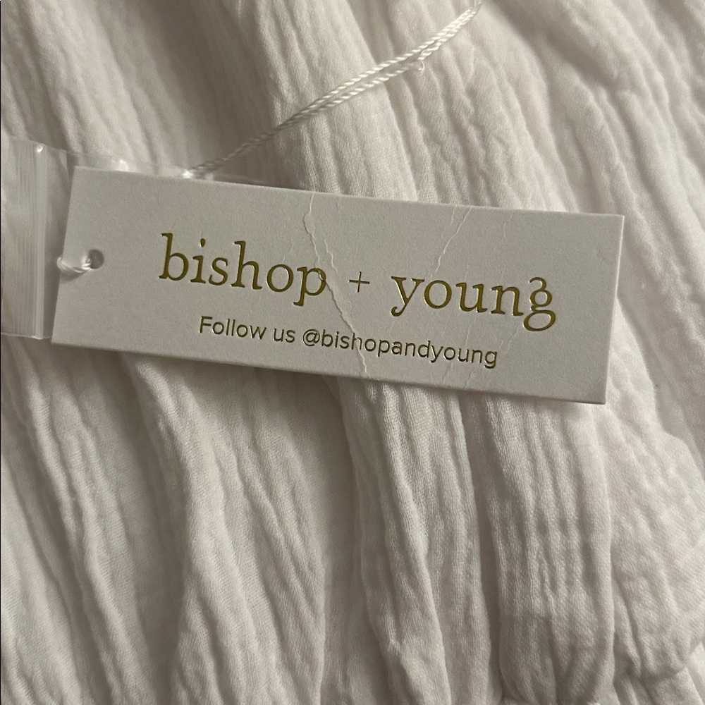 bishop + young 'Playa' White Lightweight‎ Romper - Picture 7 of 10